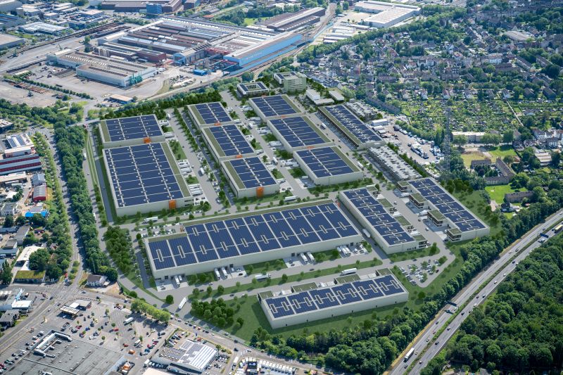 CTP Germany, CTPark Mülheim, high-tech usable space, Siemens Energy Global GmbH & Co. KG tenants, LEED Gold certification, business park